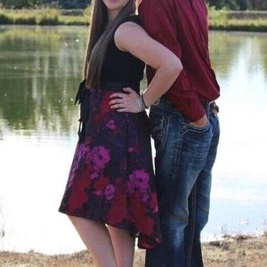 High low homecoming/formal dress